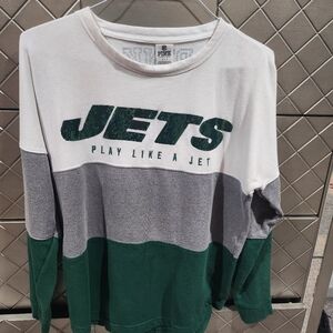 Pink by Victoria secret jets shirt size small